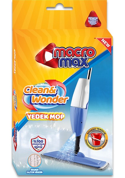 Clean&wonder Sprey Yedek Mop