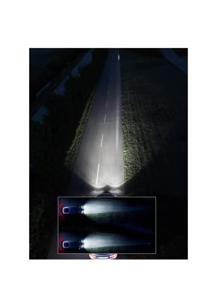 LED Xenon H7 LED Xenon 55 Watt 11000LM 6500K Beyaz Renk Takım