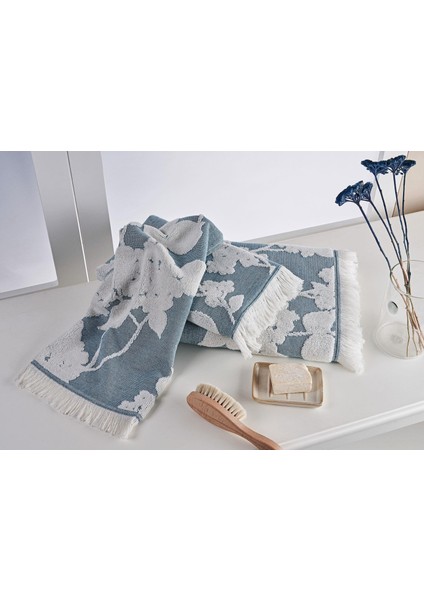 3'lü Set Set Indentern Jakarlı Vera Koyu Mavi