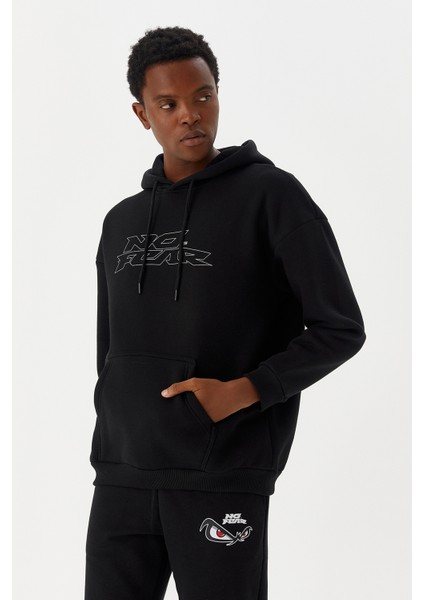 NFR-M500271 No Fear Kapüşonlu Sweatshirt