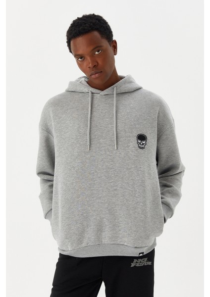 NFR-M500241 No Fear Kapüşonlu Sweatshirt