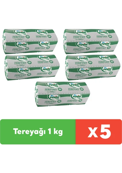 Tereyağı 1 kg x 5 Adet