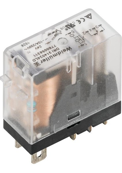 weidmüller DRI424024L- Drı Serisi 2 Co 5 Amper Ledli Röle- 7760056329