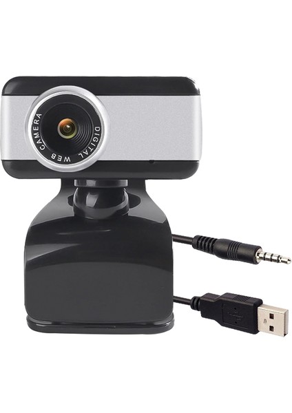 Tak Çalıştır 2 Mp Mikrofonlu 480P USB Webcam Pc Kamera (4192)