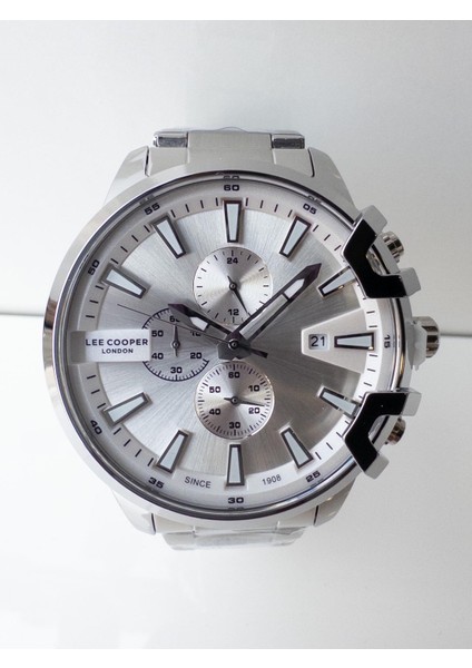 43 mm Sports Çelik Dual Time Takvimli Erkek Kol Saati