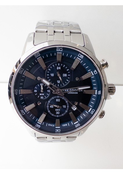 43 mm Dual Time Çelik Erkek Kol Saati