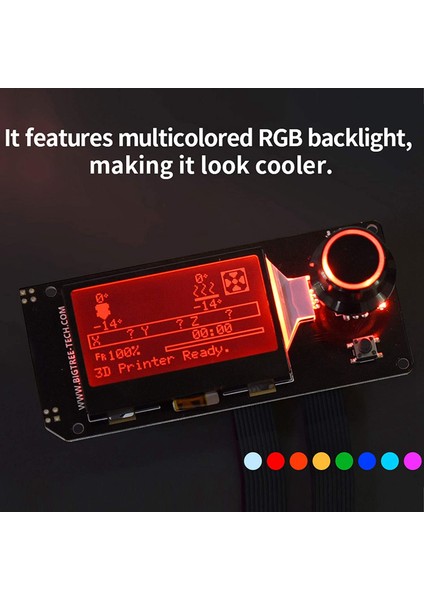 -3 Prusa-I3 Için MINI12864 LCD Ekran Kontrol Kartı (Yurt Dışından)