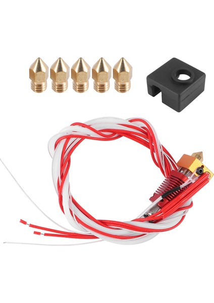 3D Yazıcı Ekstruder 3/3 Pro Için Birleştirilmiş Mk8 Sıcak Uç Kiti (Yurt Dışından)