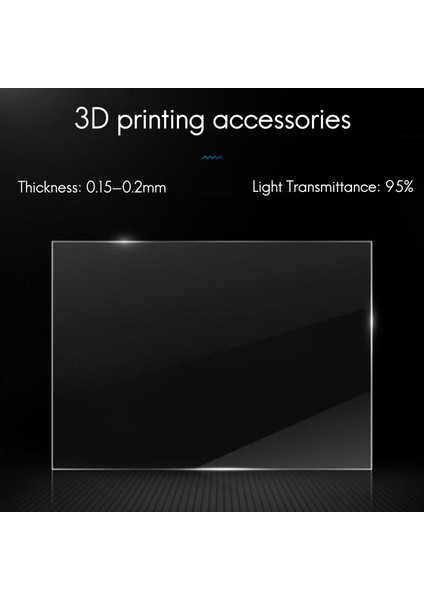Fotonik Reçine Için 3pcs 140X200MM / LCD Fep Film Kalınlığı (Yurt Dışından) fiyatları