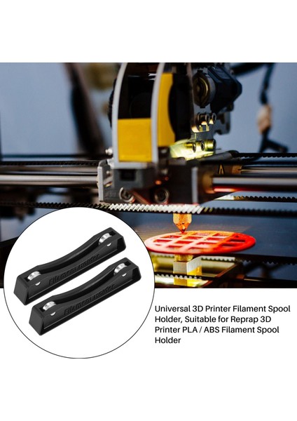 3D Yazıcı Filament Tutucu Ekstra 3D Baskı Abs Braketi (Yurt Dışından)