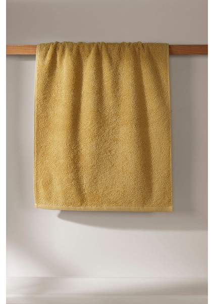 Harmony %100 Pamuk Yüz Havlusu Hardal 50x90