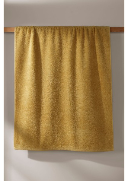 Harmony %100 Pamuk Banyo Havlusu Hardal 70x140