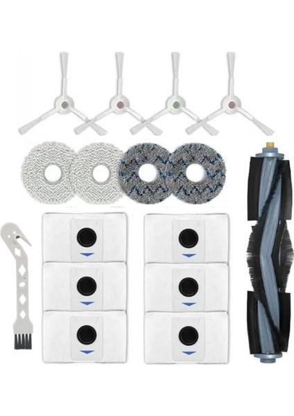 16 Adet Aksesuarları Kiti Deebot T20/T20MAX/T20PRO/X1 OMNI/T10 Omni/turbo Robotlu Süpürge Parçaları (Yurt Dışından) indirimleri