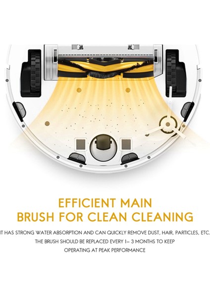 11 Adet Aksesuar Kiti Deebot Ozmo 920/950/T5/T8/T8 /t8 Max/n7/n8 Elektrikli Süpürge Ana Yan Fırça Filtresi (Yurt Dışından) modelleri