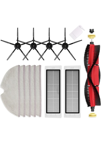 1 S Için S5 S5 Max S6 S6 Maxv S6 Saf S502-00 S502-02 E4 E5 Robotlu Süpürge Parçaları Fırça Filtresi (Yurt Dışından)
