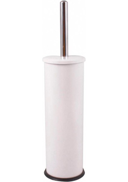 Dekoratif Klozet Fırça Seti Beyaz 36CM