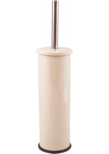 Dekoratif Klozet Fırça Seti Krem 36 cm