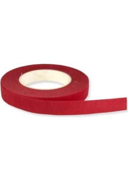 Çiçek Teli Sarma Bandı - 229 Metre Kırmızı