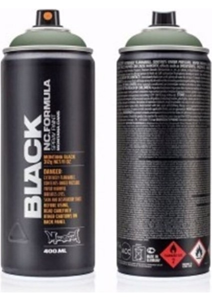 Black Seri 400 ml Sprey Boya BLK6530 Storm