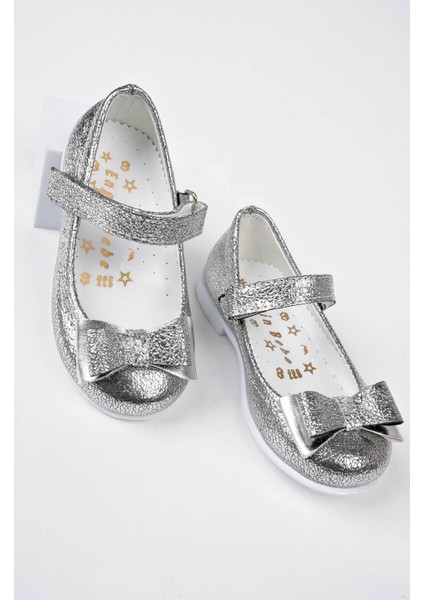 Açık Gümüş Çatlak Kız Bebe Ayakkabı fırsatları