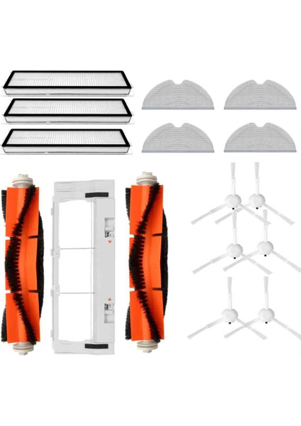 D9 L10PRO Robot Ana Fırça Yan Fırça Paspas Bezi Hepa Filtre Aksesuarları Elektrikli Süpürge Aksesuarları (Yurt Dışından)