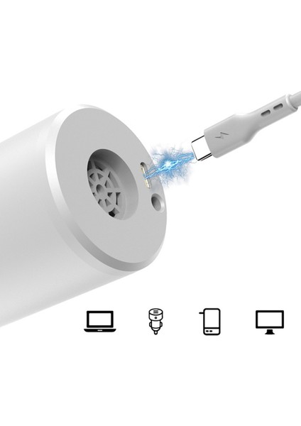 Araba Elektrikli Süpürge Mini El Süpürgesi LED Aydınlatma Üfleme Tozu Ev Araba Ofis Için Çift Evcil Hayvan Temizleyici-A (Yurt Dışından) indirimleri