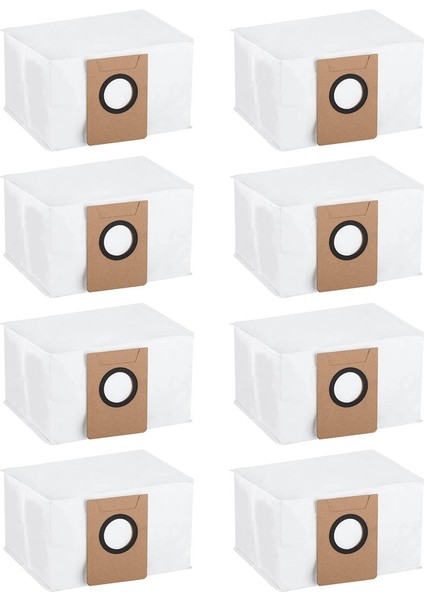 Deebot X1 Omni Emme Istasyonu Için 8 Parça Elektrikli Süpürge Torbası, Kapasiteli Toz Torbası Yedek Parçalar (Yurt Dışından)