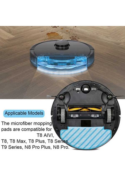 Deebot Ozmo N7 N8 920 950 T5 T9 2 Hibrid Robotlu Süpürge Ana Yan Fırça Tekerlek Filtresi Paspas Bez (Yurt Dışından) fiyatları