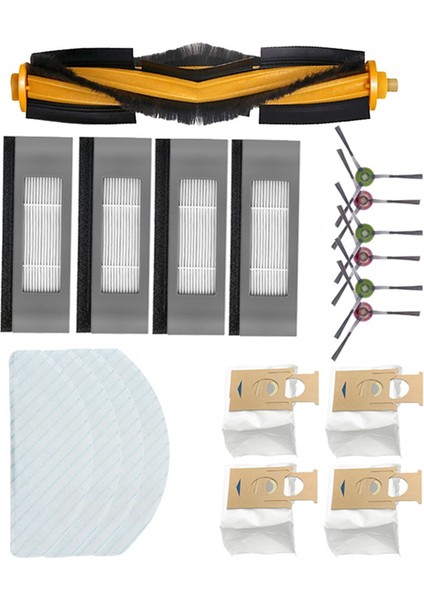 Deebot Için T9 T8 N8 Hepa Filtre Değiştirme Robotlu Süpürge Ana Yan Fırça Toz Parçaları (Yurt Dışından) fırsatları