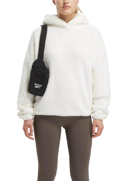 100037751 Lux Cozy Plush Hoodie Kadın Sweatshirt