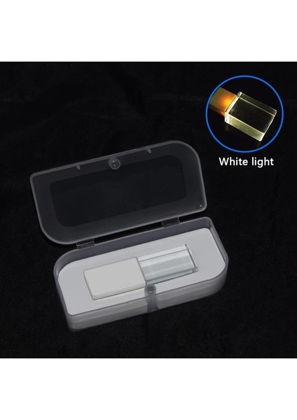Gümüş - Beyaz 4gb Moda Kristal Tarzı USB Flash Kalem Sürücü Memoria USB 4gb 8gb 16GB 32GB USB 2.0 Hediye Pendrive Cle USB (10 Adetten Fazla Ücretsiz Logo) (Yurt Dışından)