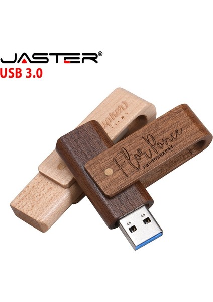 Ceviz Ağacı 32GB Jaster USB 3.0 Müşteri Logosu Ahşap Flash Sürücü Ahşap Pendrive 4gb Pen Drive 8 16 32 64 Hafıza Çubuğu Ücretsiz Özel Logo Pendrive (Yurt Dışından) fiyatları