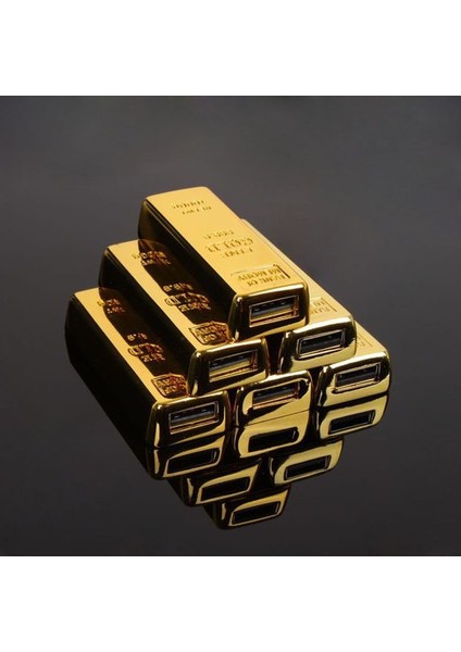 4 GB Altın USB Flash Sürücü Metal Kalem Sürücü 4 GB 8 GB 16 GB 32 GB 64 GB Altın Külçe Usb2.0 Flash Bellek Pendrive Külçe Sopa Disk Hediye (Yurt Dışından) fiyatları