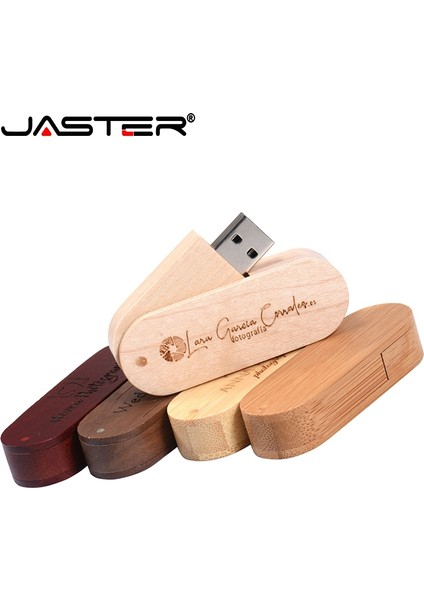 Siyah 4gb Jaster Ahşap Döner USB 2.0 128GB U Disk 4gb 8gb 16GB Memory Stick 32GB Kalem Sürücüsü 64GB Flash Sürücü Ücretsiz Logo 10 Adet 1 Paket (Yurt Dışından)