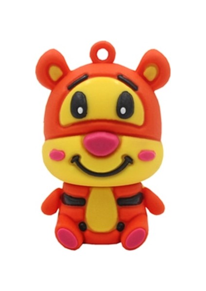 E 4gb USB Flash Sürücü 32GB Флешка Penfrive Lastik Ördek Sarı 64GB Hafıza Çubuğu 4g 8g 16G Kalem Sürücü USB Hediye Karikatür U Disk Usb2.0 (Yurt Dışından)