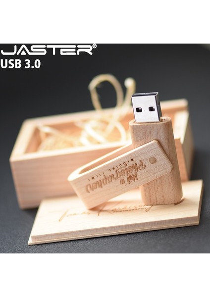 Kutu ile Kömürleşmiş 4 GB Jaster Ücretsiz Özel Logo USB 3.0 Falsh Drive Ahşap Kutu Kalem Sürücü 4 GB 8 GB 16 GB 32 GB 64 GB 128 GB Memory Stick Hediye Pendrive U Disk (Yurt Dışından) fırsatları