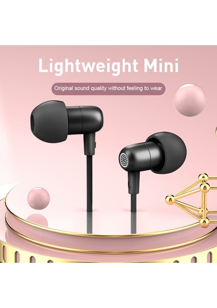 Kırmızı Pro Metal Kulak Içi Kablolu Kulaklık Mini Bas Stereo Gürültü Azaltma Kulaklık Evrensel Telefon/dizüstü Bilgisayar/masaüstü Taşınabilir Uyku Kulaklık (Yurt Dışından) fiyatları