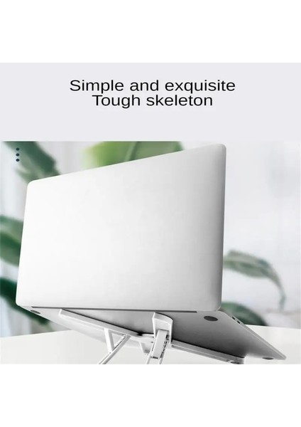 Siyah Evrensel Dizüstü Bilgisayar Standı Ayarlanabilir Dizüstü Tutucu Macbook Için Kaymaz Katlanabilir Soğutma Taban Braketi Dizüstü Bilgisayar/tablet/telefon Yeni (Yurt Dışından)