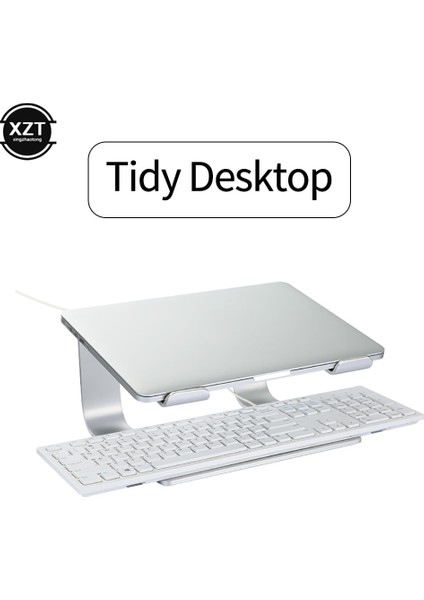 Siyah Alüminyum Dizüstü Standı MacBook Air 13, iPad Pro, Dell, Hp, Lenovo, Xiaomi Için Çıkarılabilir Soğutma Masaüstü Braketi (Yurt Dışından) fiyatları