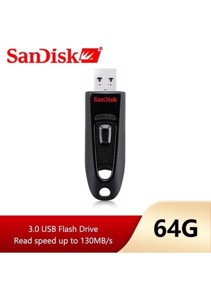 64 GB Orijinal Sandisk CZ48 USB Flash Sürücü 256 GB 128 GB 64 GB 32 GB 16 GB U Disk USB Anahtar 3.0 100 Mb/s Kalem Sürücüler Sopa Flash Sürücü Orijinal (Yurt Dışından)