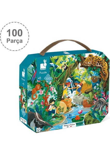 100 Parça Çantalı Puzzle - Inka Macerası