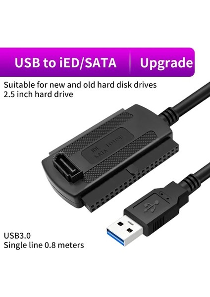 Ide 3.0 3 In 1 Sata/ıde Sürücü Usb3.0 Adaptörü Dönüştürücü Kablosu Pc Dizüstü Dizüstü 2.5 3.5 Sdd Sabit Sürücüler Fe HDD Sabit Sürücü Adaptörü (Yurt Dışından)