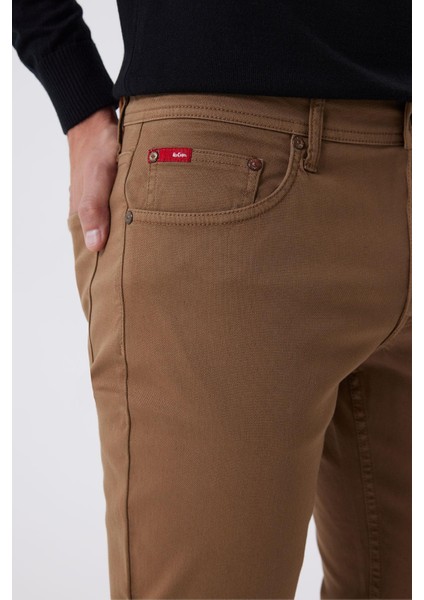 Jagger Erkek Dokuma Pantolon Taba fırsatları