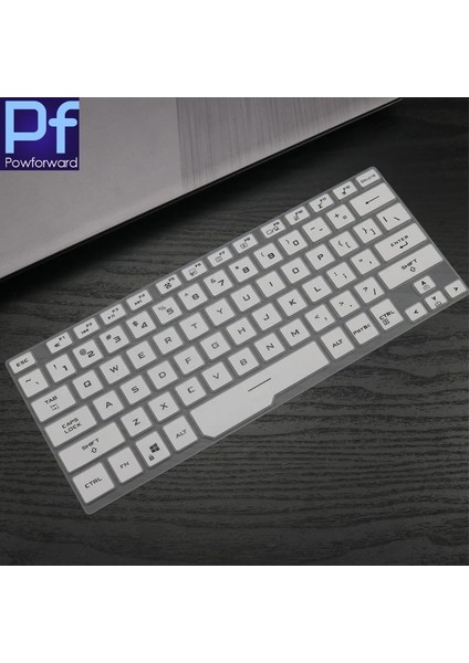 Beyaz Silikon Şeffaf Klavye Kaplaması Koruyucu Asus Rog Zephyrus G14 GA401 GA401II GA401IV GA401IU 14 Inç Oyun Dizüstü Bilgisayarı (Yurt Dışından) fırsatları