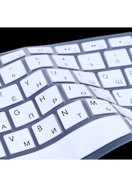 Gök Mavisi Ab Versiyonu Rusça Klavye Silikon Cilt Kapak Apple Macbook Air Pro 13 15 Koruyucu Kapak 8 Renkli (Yurt Dışından) indirimleri