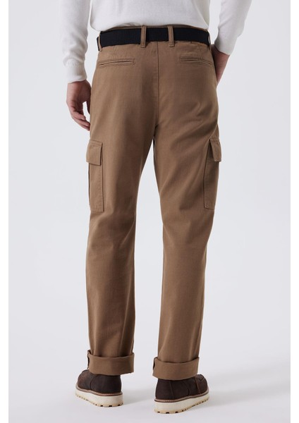 Kewın Erkek Dokuma Pantolon Taba modelleri