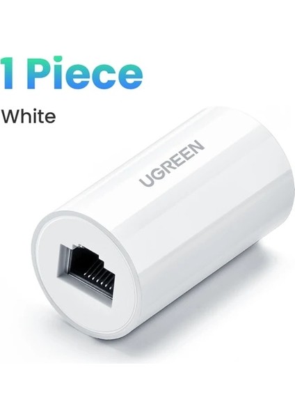 1 Parça Standart Ugreen RJ45 Ethernet Adaptörü 8P8C Dişi Anti-Thunder RJ45 Konnektör Ağ Uzatma Kablosu Adaptörü Ethernet Kablosu (Yurt Dışından)