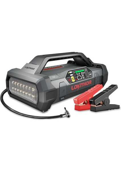 JA2500 12V 2500AMP Lifepo4 Akıllı Akü Takviye + Pompa + Powerbank + LED Lamba