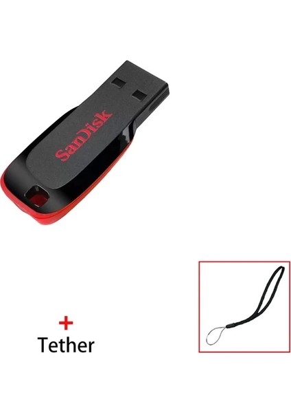 CZ50 cc 64 GB Sandisk Pendrive 128 GB 64 GB 32 GB 16 GB Mini USB Flash Sürücü 32 64 128 16 GB Kalem Sürücü 2.0 USB Sopa Disk Telefon Için Anahtar Bellek (Yurt Dışından)