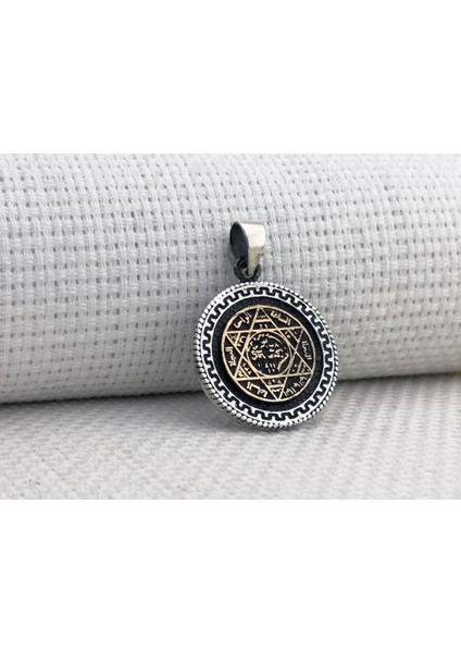Hz Süleyman Mührü 925 Ayar Gümüş Kolye Ucu indirimleri